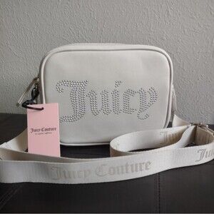 Juicy Couture Crystal Obsession Camera Crossbody Purse Bag